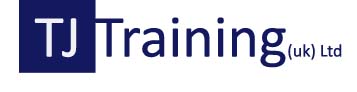 TJ Training banner and logo